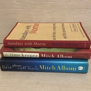 Mitch Albom Books Bundle Lot of 3 Please Read Post